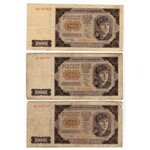 500 złotych 1948 - set 10 sztuk rózne serie