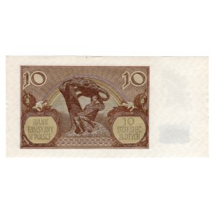 10 złotych 1940 - seria J.