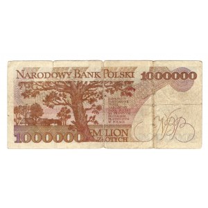 1.000.000 złotych 1991 - seria A - Falsyfikat