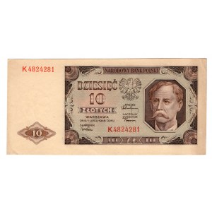 10 złotych 1948 - seria K