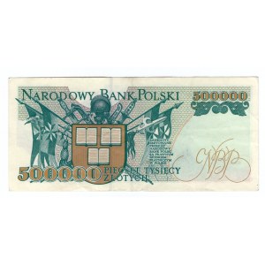 500.000 złotych 1993 - seria G