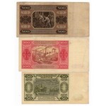 Zestaw 6 sztuk banknotów z 1948 roku