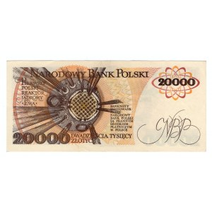 PRL - 20.000 złotych 1989 - seria S