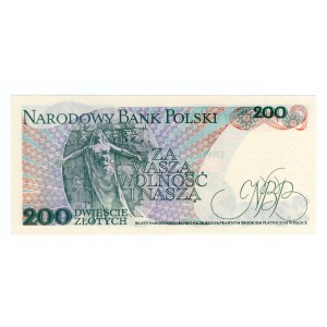 PRL - 200 złotych 1986 - seria DN