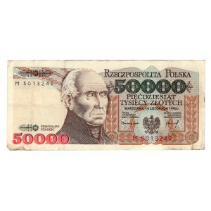 PRL - 50.000 złotych 1993 - seria M