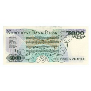 5.000 złotych 1988 - seria DB
