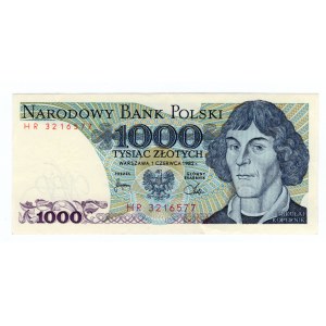 1.000 złotych 1982 - seria HR