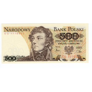 500 złotych 1982 – seria EG