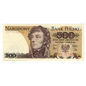 500 złotych 1982 – seria CF