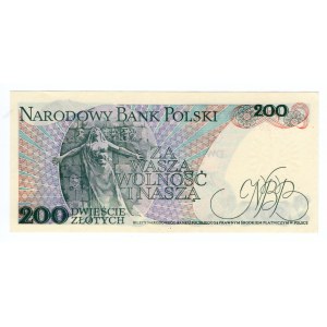 200 złotych 1986 - seria DY