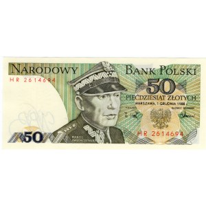 50 złotych 1988 - seria HR