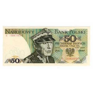 50 złotych 1975 - seria S