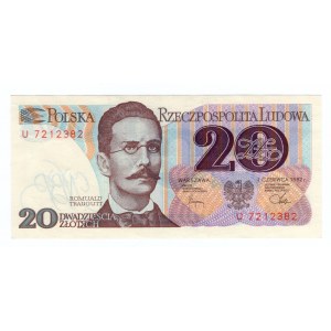 20 złotych 1982 - seria U