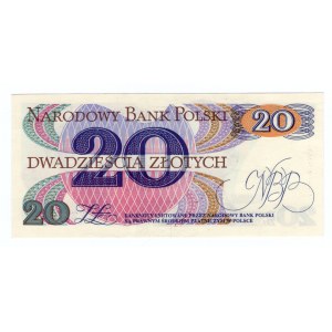 20 złotych 1982 - seria U