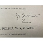 Stanisław Suchodolski - Moneta Polska w X/XI wieku - egzemplarz z autografem