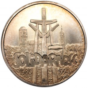 100.000 złotych 1990 - Solidarność odmiana A