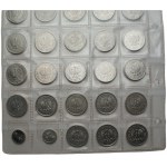 PRL - Kompletny zestaw - 1 złoty 1949 - 1990