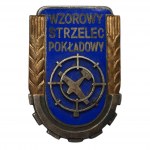 Odznaka Wzorowy Strzelec Pokładowy według wzoru z 1953
