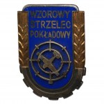 Odznaka Wzorowy Strzelec Pokładowy według wzoru z 1953