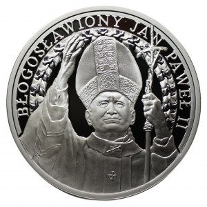 Numizmat - Srebro 925 - Błogosławiony Jan Paweł II/ Życie jest wieczne - 1.05.2011 Watykan