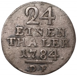 Niemcy - Hessen - Kassel - 1/24 talara 1874 - D.F