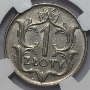 II RP - 1 złoty 1929 - NGC AU58