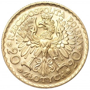 II RP - 20 złotych 1925 - Bolesław Chrobry