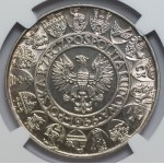 PRL - 100 złotych 1966 - Mieszko i Dąbrówka - NGC MS 66