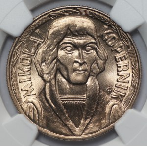 PRL - Mikołaj Kopernik - 10 złotych 1969 - NGC MS 66