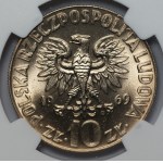 PRL - Mikołaj Kopernik - 10 złotych 1969 - NGC MS 66