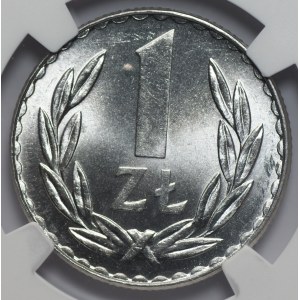 PRL - 1 złoty 1981 - NGC MS 68