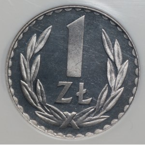 PRL - 1 złoty 1980 - PCG PR 70