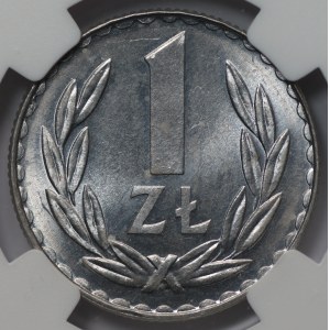 PRL - 1 złoty 1978 - NGC MS 64