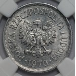 PRL - 1 złoty 1970 - NGC MS 62