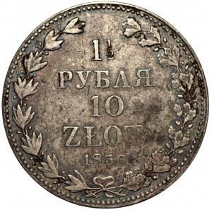 ROSJA - 1 1/2 rubla/10 złotych 1836 - MW Warszawa