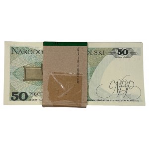 Paczka Bankowa 100 x 50 złotych 1988r