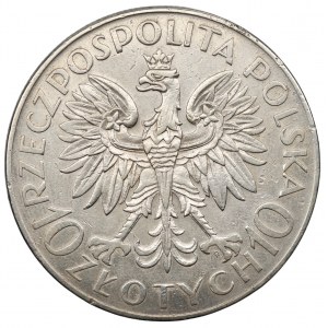 II RP - 10 złotych 1933 - Jan III Sobieski