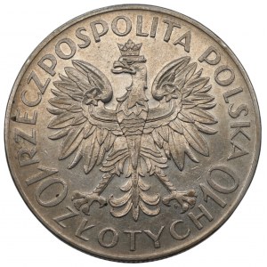 II RP - 10 złotych 1933 - Jan III Sobieski