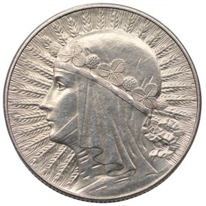 II RP - 5 złotych 1933 Głowa Kobiety