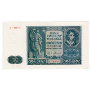 50 złotych 1941 - seria E