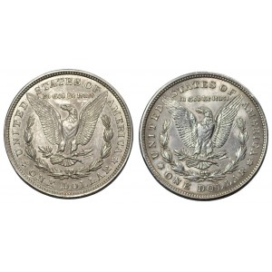 USA - 2 x 1 dolar 1921 - Philadelfia