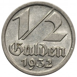 Wolne Miasto Gdańsk - 1/2 guldena 1932