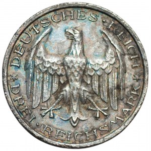 NIEMCY - Republika Weimarska - 3 marki 1927