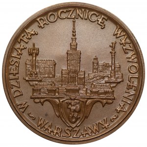 Warsawa Miasto Pokoju w Dwusetną Rocznicę Wyzwolenia Warszawy 1945-1955