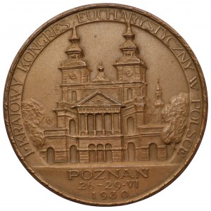 Medal I Krajowy Kongres Eucharystyczny w Poznaniu 1930 - Jan Wysocki