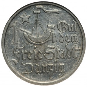 Wolne Miasto Gdańsk - 1 gulden 1923 - PCG AU55