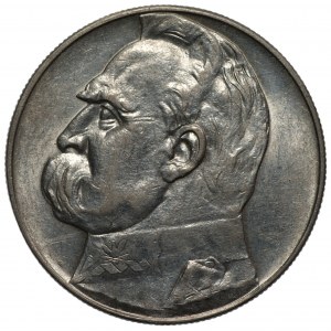 II RP, 10 złotych 1938, Józef Piłsudski