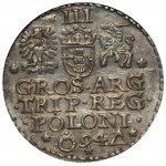 Zygmunt III Waza (1587-1632) - Trojak 1594 - GCN AU 53
