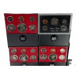 USA - zestaw 6 setów od 1 dime do 1971-1977