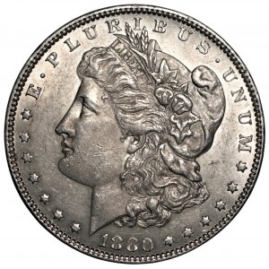 USA - 1 dolar 1880 - (O) Nowy Orlean - Morgan Dollar